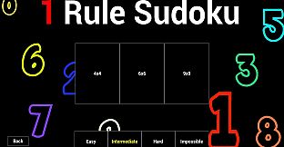 1 Rule Sudoku