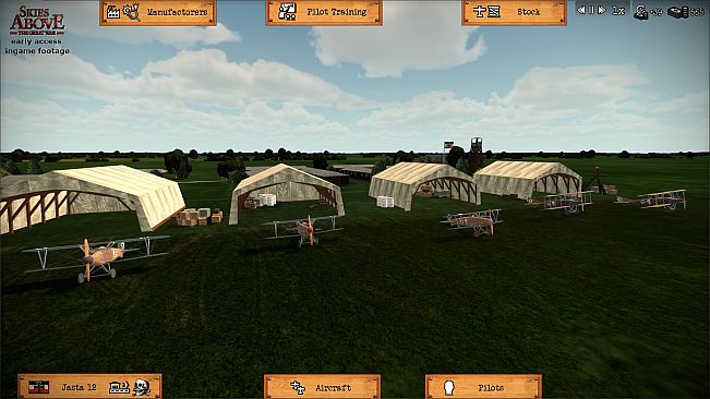 Skies above the Great War