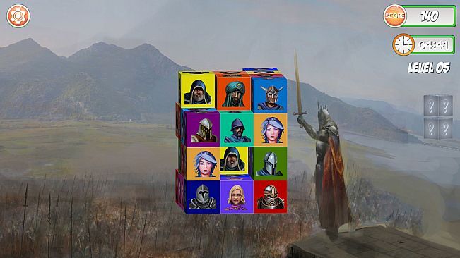 Mahjong Dimensions 3D - Warrior Avatar Two