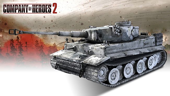 COH 2 - German Skin: (H) Winter Ambush Pattern