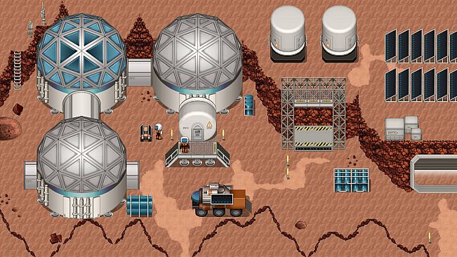 RPG Maker MZ - KR Mars Colony Tileset