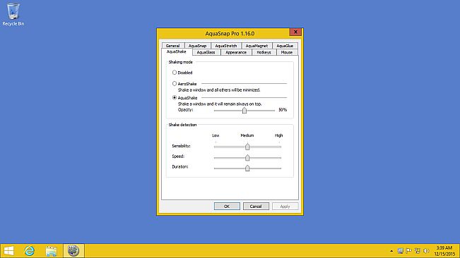 AquaSnap Window Manager
