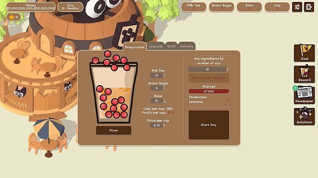 Boba Simulator : Idle Shop Management