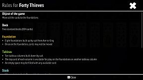 Forty Thieves Solitaire Collection