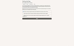 The Play's the Thing