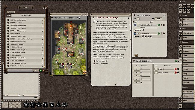 Fantasy Grounds - Tome of Beasts 3 Lairs for 5th Edition