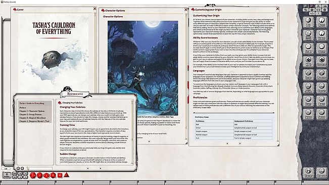 Fantasy Grounds - D&D Tasha's Cauldron of Everything