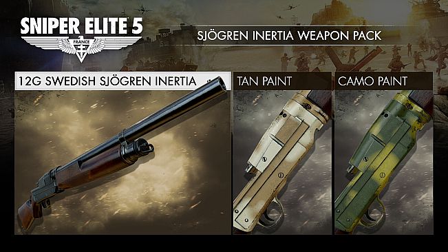 Sniper Elite 5: Rough Landing Mission and Weapon Pack