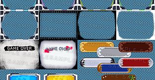 RPG Maker MZ - Krachware User Interface Material Variety Pack