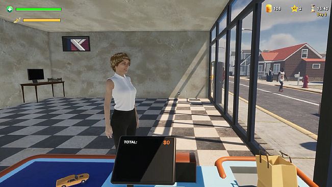 AI TALK 33 Car Robot Modavuj Market Simulator