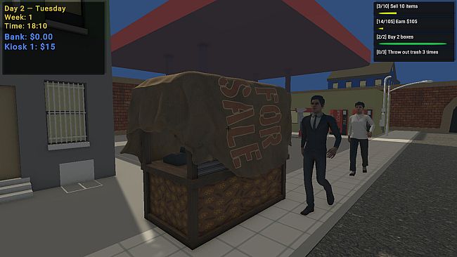 Choco Kiosk Simulator