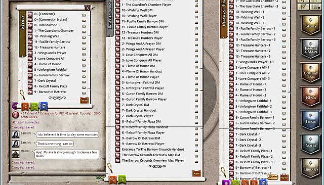Fantasy Grounds - 4E: Lands of Darkness #1: The Barrow Grounds