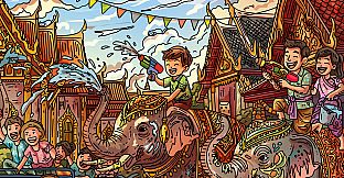 100 Songkran Cats