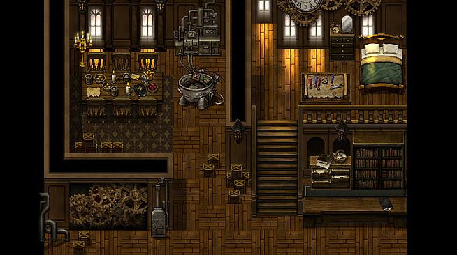 RPG Maker MZ - Steampunk Tiles