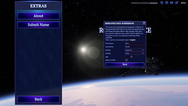 Rocket Science: Edition Upgrade