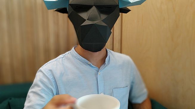 TAURONOS - Minotaur Paper Mask Pattern