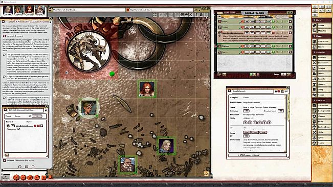 Fantasy Grounds - Pathfinder 2 RPG - Quest for the Frozen Flame AP 3: Burning Tundra