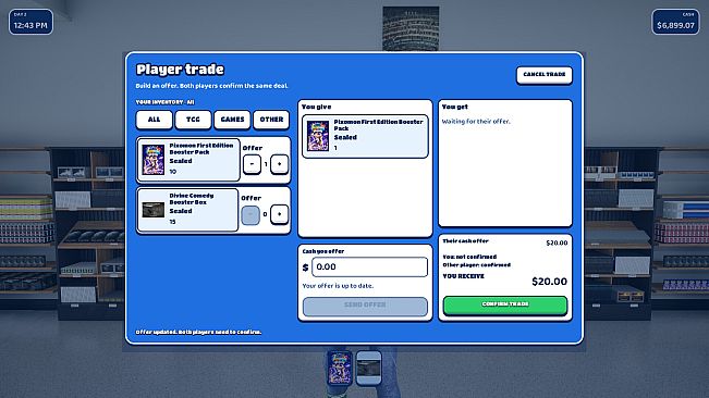 Local Game Store Simulator