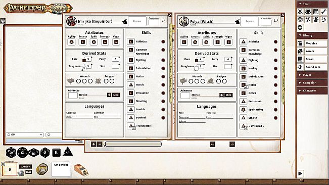 Fantasy Grounds - Pathfinder(R) for Savage Worlds: Archetype Set 3