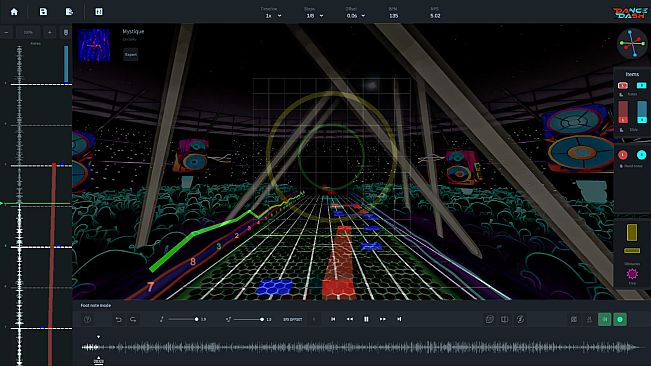 Dance Dash Beatmap Editor