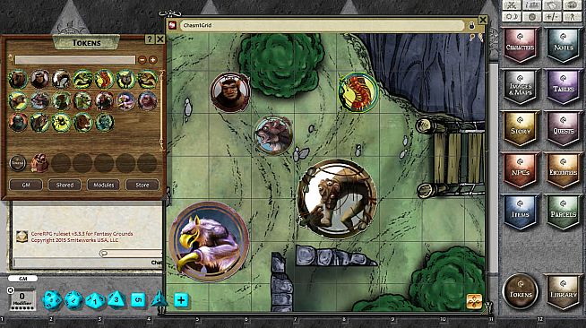 Fantasy Grounds - Fantasy Token Pack by Joshua Watmough (Token Pack)