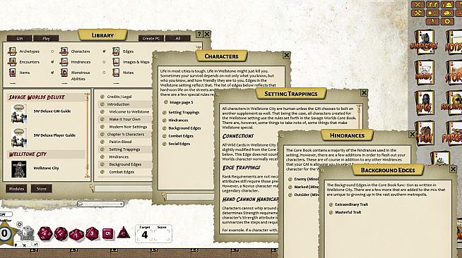Fantasy Grounds - Wellstone City (Savage Worlds)