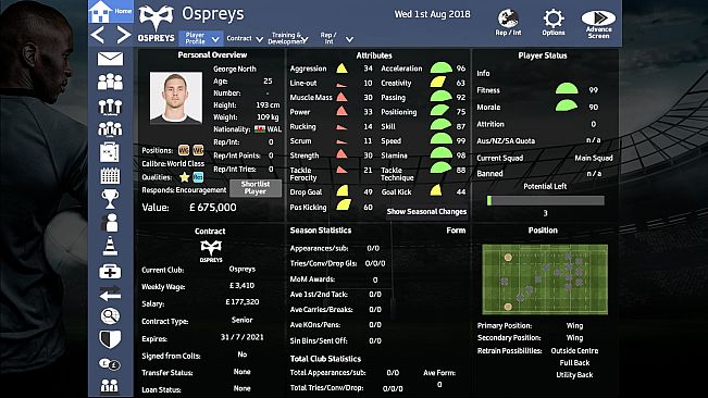 RUTM 2017 - Season 2018/19 Update