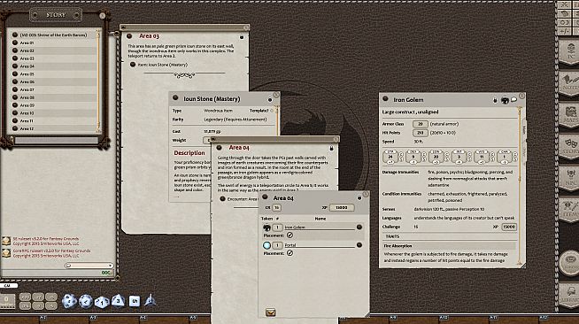 Fantasy Grounds - Mini-Dungeons #003: Shrine of the Earth Barons (5E)