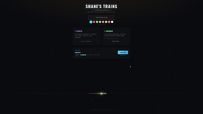 Shane's Trains