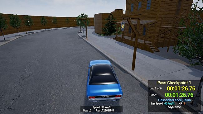 Maze Workout - Western Lost Solo Car Racer