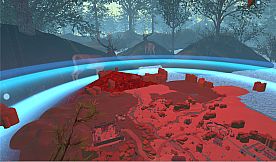 VR Wonderland: mini civilizations in a forest