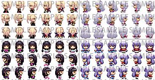 RPG Maker MV - Fantasy Heroine Character Pack 6