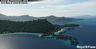 X-Plane 12 Add-on: Aerosoft - Society Islands XP - Bora Bora & Leeward Islands