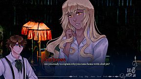 Crimson Waves on the Emerald Sea