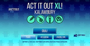ACT IT OUT XL! A Charades Party Game