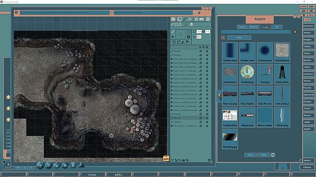 Fantasy Grounds - FG Underground Map Pack 2