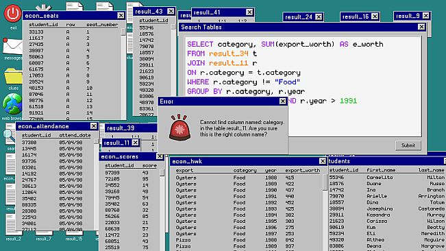 Database Detective: Minor Crimes Division