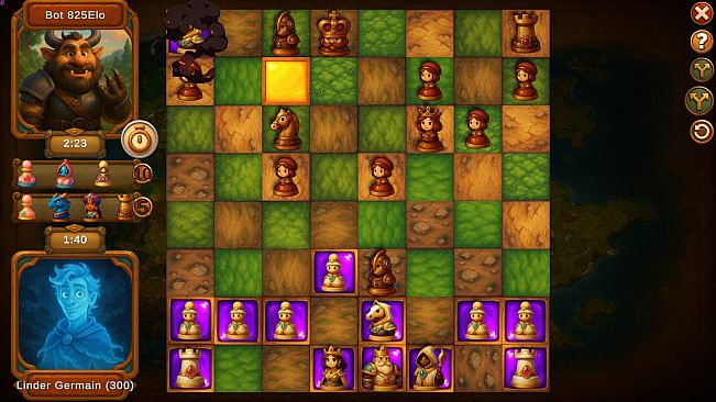 Choc Tactic 4 Chess Master - Game of Queens