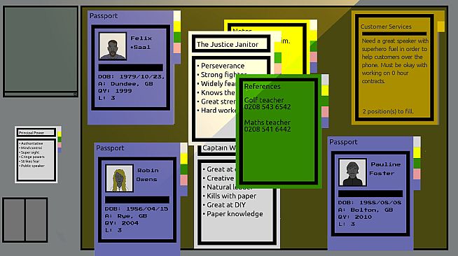 Superhero Recruitment Simulator