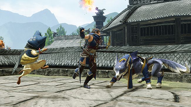 MONSTER HUNTER RISE - "Attack" pose set