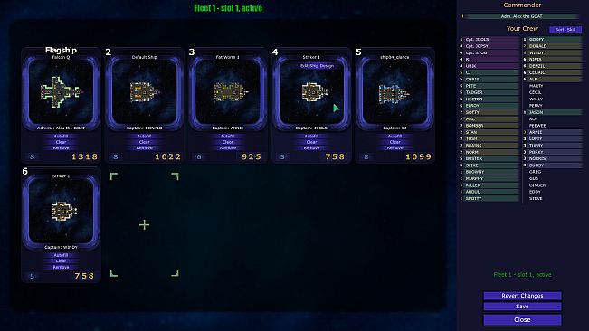 Commanders of the Void