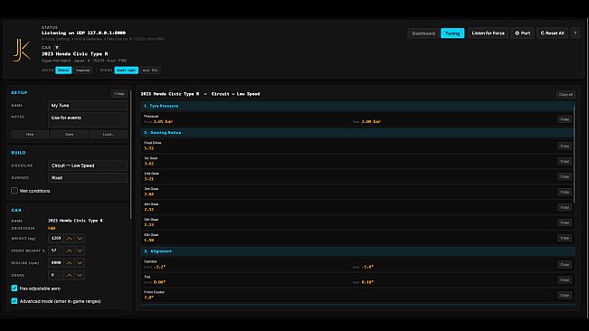 Kanjo Telemetry