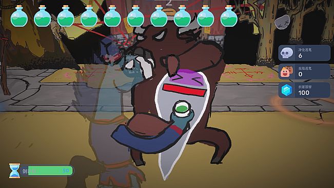 Ox & Horse Work in Hell