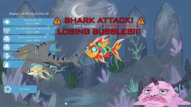 Midnight Aquarium: Idle Clicker