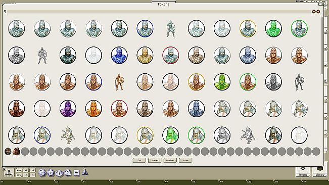 Fantasy Grounds - Saints & Heroes, Volume 13 (Token Pack)