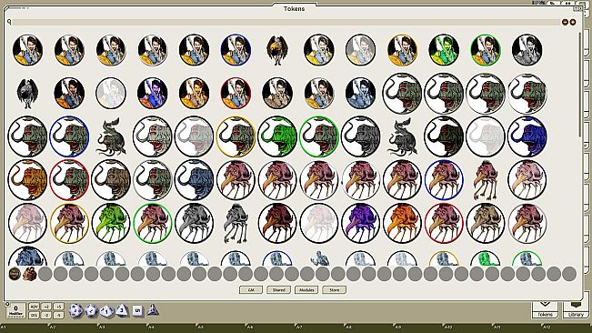 Fantasy Grounds - Creatures A-Z, Volume 9 (Token Pack)