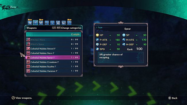 Dragon Star Varnir Powerful Weapon Set