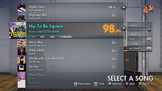 Rocksmith 2014 Edition – Remastered – Huey Lewis & The News - “Hip To Be Square”