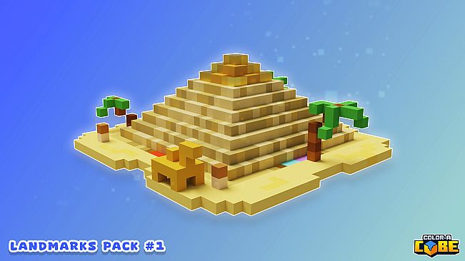 Color a Cube - Landmarks Pack #1