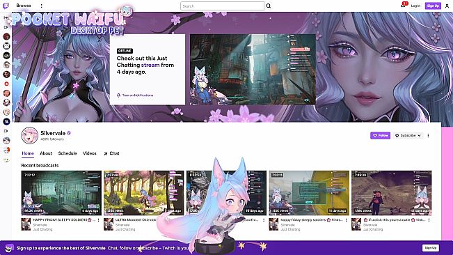 Pocket Waifu: Desktop Pet